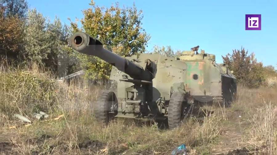 Корреспондент «Известий» показал работу артиллеристов | Видео ...